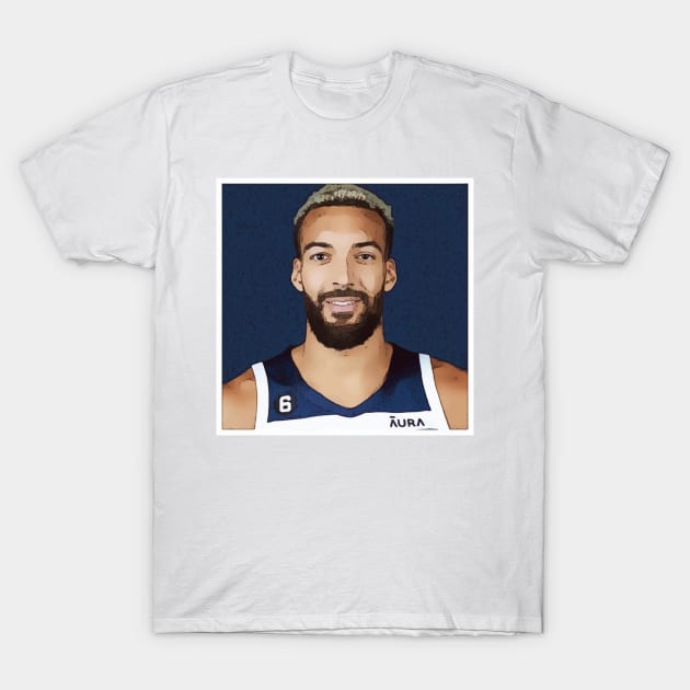 Rudy Gobert T-Shirt by Playful Creatives